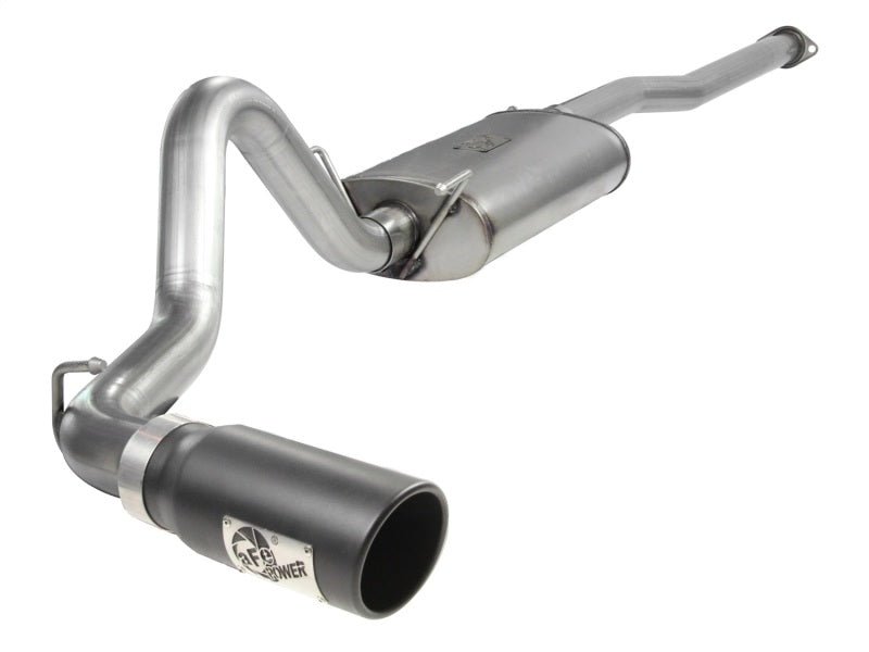 aFe MACHForce XP Exhausts Cat - Back SS - 409 EXH CB Toyota Tacoma 05 - 13 V6 - 4.0L (Blk Tip) - My Store