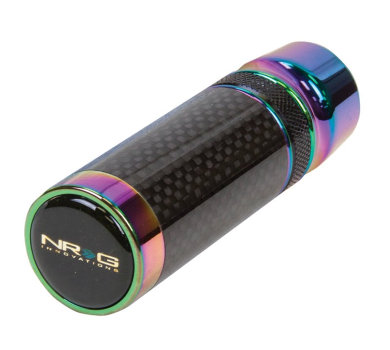 NRG Slimboy Adjustable Shift Knob (M10X1.25) Nissan / Mazda / Toyota - Carbon Fiber / Neochrome - My Store