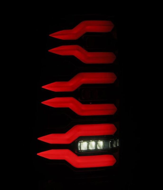 AlphaRex 99 - 06 Chevrolet Silverado/99 - 06 GMC Sierra LUXX - Series LED Tail Lights - Black - My Store