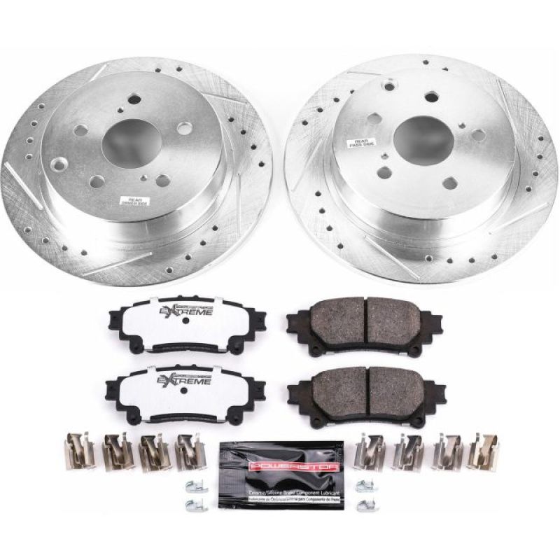 Power Stop 16 - 18 Toyota Mirai Rear Z36 Truck & Tow Brake Kit - My Store