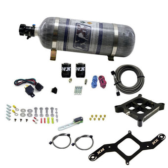 compare product Nitrous Express 4500 Covert Crossbar Plate System Pro Power 100-500HP (12lb Bottle)