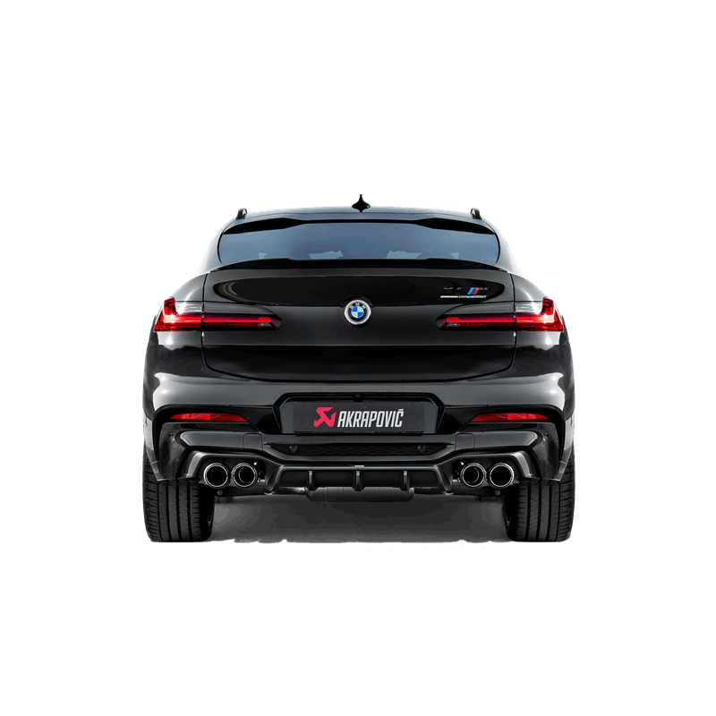 Akrapovic 2019+ BMW X4M Rear Carbon Fiber Diffuser - High Gloss - My Store