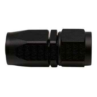 compare product DeatschWerks 8AN Female Swivel Straight Hose End CPE - Anodized Matte Black
