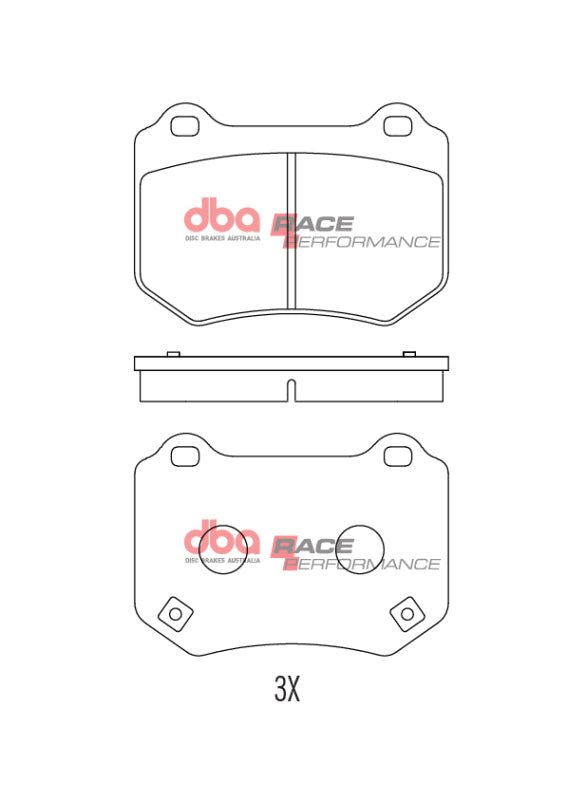 DBA 18 - 21 Subaru WRX STI Rear RP Performance Brake Pads - My Store