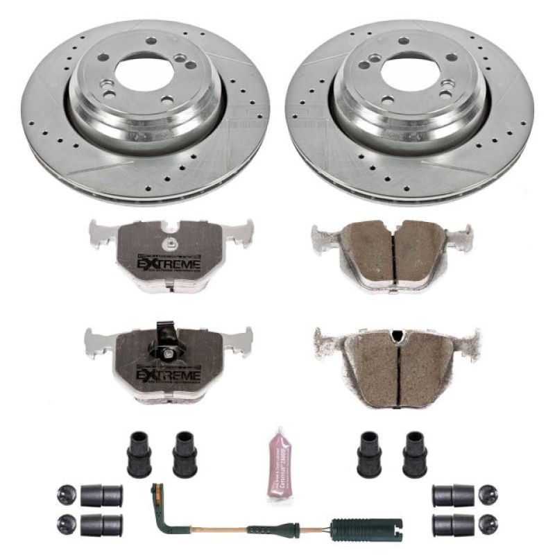 Power Stop 00 - 03 BMW M5 Rear Z26 Street Warrior Brake Kit - My Store