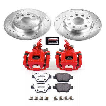 compare product Power Stop 10-12 Audi A3 Rear Z26 Street Warrior Brake Kit w/Calipers