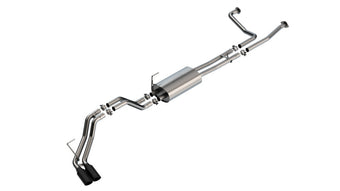compare product Borla 16-24 Nissan Titan XD S-Type Cat Back Exhaust - Black Chrome