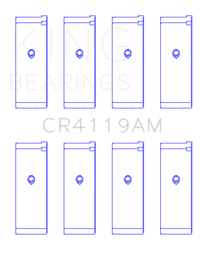King Engine Bearings Mitsubishi 4G93 (Size STD) Performance Rod Bearing Set - My Store