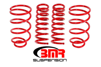 compare product BMR 64-66 A-Body Lowering Spring Kit (Set Of 4) - Red