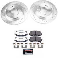 Power Stop 14 - 19 Acura RLX Rear Z26 Street Warrior Brake Kit - My Store