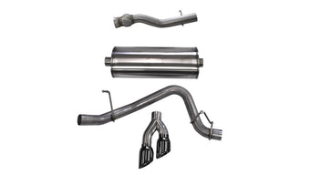 compare product Corsa 2015-2020 GMC Yukon Denali XL 6.2L V8 3in Cat-Back Single Side Exit Twin 4in Black Tips