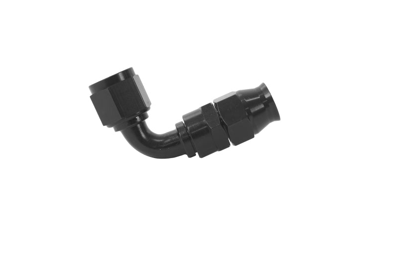 Aeromotive PTFE Hose End - AN - 08 - 90 Deg - Black Anodized - My Store