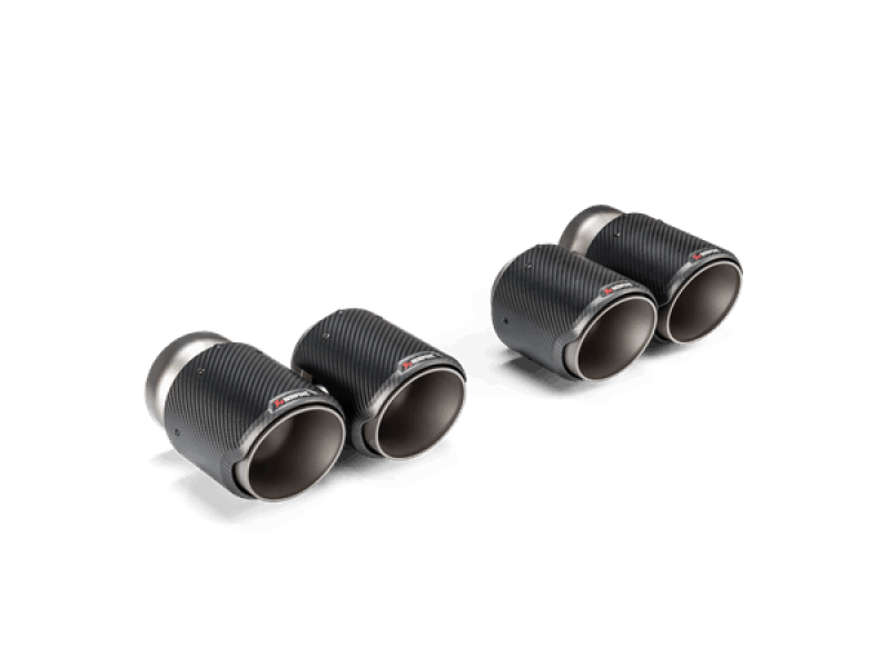 Akrapovic 2021+ BMW G87 M2, G80 M3 & G82 M4 Classic Carbon Design Tail Pipe Set - My Store