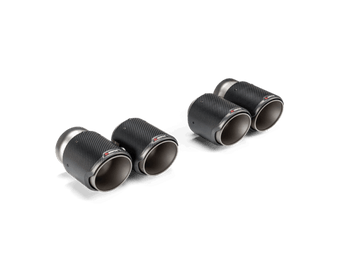 compare product Akrapovic 2021+ BMW G87 M2, G80 M3 & G82 M4 Classic Carbon Design Tail Pipe Set