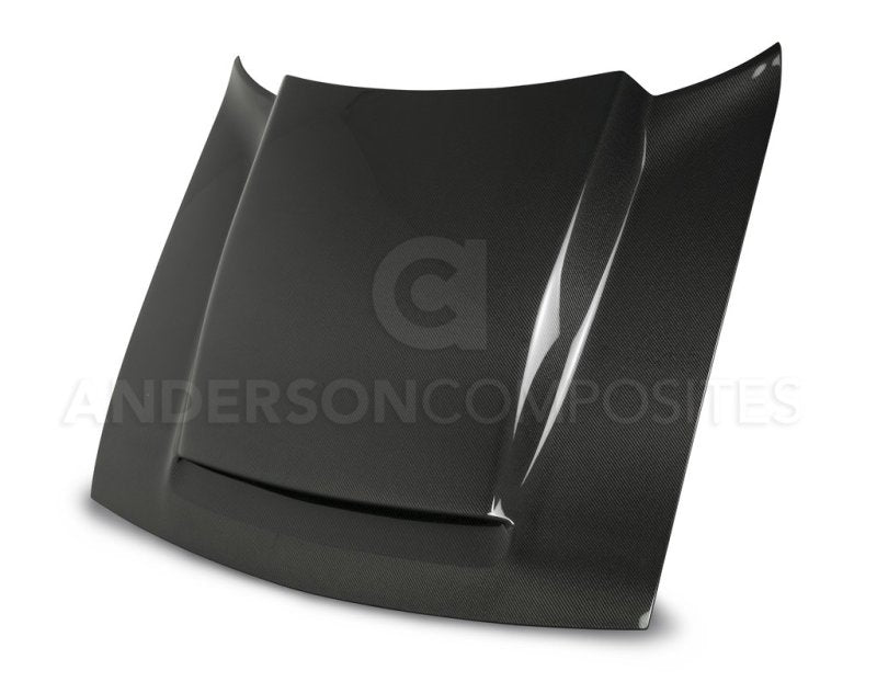 Anderson Composites 2018 Dodge Demon Cowl - Style Carbon Fiber Hood - My Store