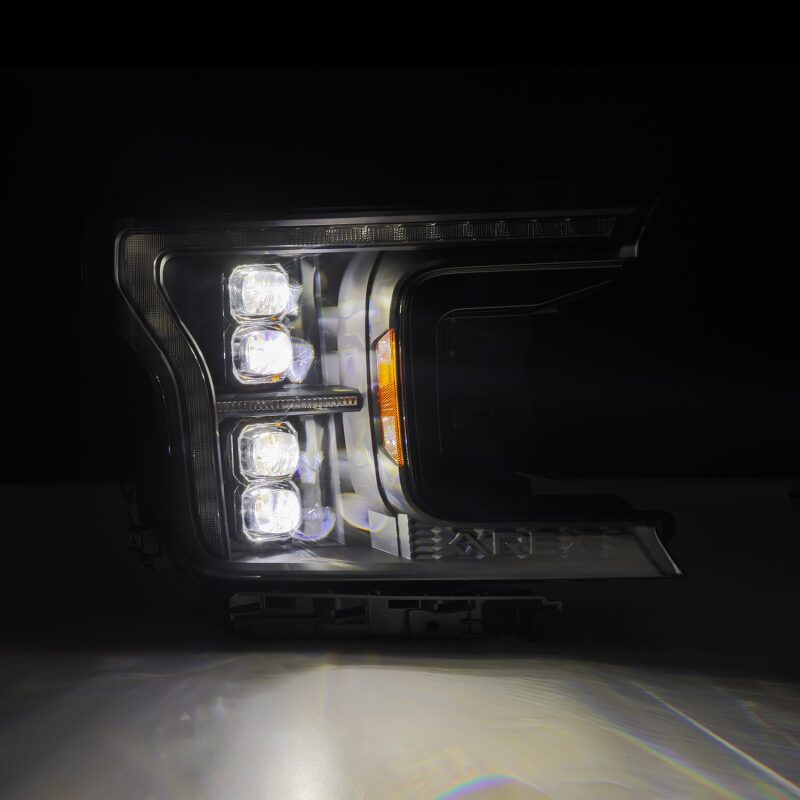 AlphaRex 18 - 20 Ford F - 150 NOVA LED Proj Headlight Blk (14th Gen G2 Style) - My Store