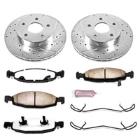 Power Stop 99 - 02 Jeep Grand Cherokee Front Z36 Truck & Tow Brake Kit - My Store