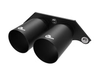 aFe Power Mach Force Xp 4in 304 SS Bolt - On Exhaust Tips Satin Black 14 - 19 Porsche 911 GT3 3.8L/4.0L - My Store