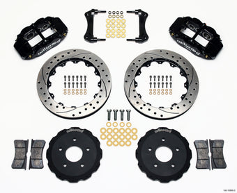 compare product Wilwood Narrow Superlite 6R Front Hat Kit 13.06in Drilled Backdraft Cobra (BMW E36 Based)