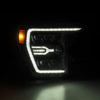 AlphaRex 21 - 22 Ford F - 150 NOVA LED Proj Headlights Plank Style Blk w/Activ Light/Seq Signal - My Store