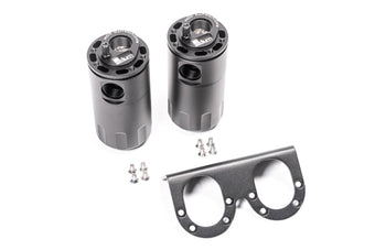 compare product Radium Engineering Dual Universal Catch Can Kit - Fluid Lock