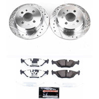 Power Stop 91 - 92 BMW 318i Rear Z26 Street Warrior Brake Kit - My Store