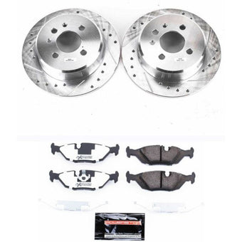 compare product Power Stop 91-92 BMW 318i Rear Z26 Street Warrior Brake Kit