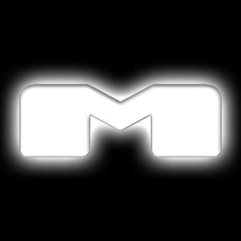 compare product ORACLE Lighting Universal Illuminated LED Letter Badges - Matte Wht Surface Finish - M
