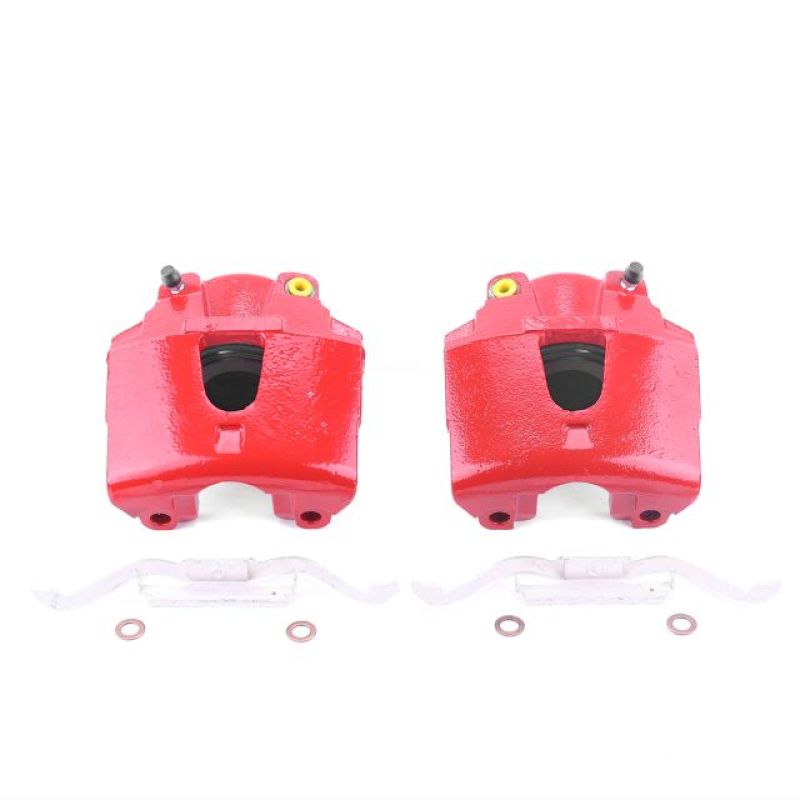Power Stop 00 - 02 Dodge Dakota Front Red Calipers w/o Brackets - Pair - My Store
