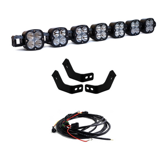 compare product Baja Designs Prinsu Roof Rack 7 XL Linkable Light Kit (Fits Any Prinsu Rack)
