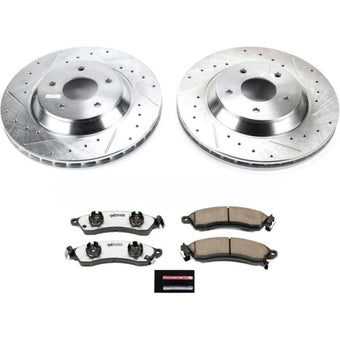 compare product Power Stop 88-96 Chevrolet Corvette Front Z26 Street Warrior Brake Kit