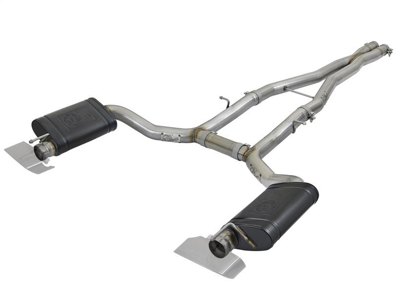 aFe MACH Force - Xp 304 SS Cat - Back Exhaust 15 - 16 Dodge Challenger V8 - 5.7L - My Store