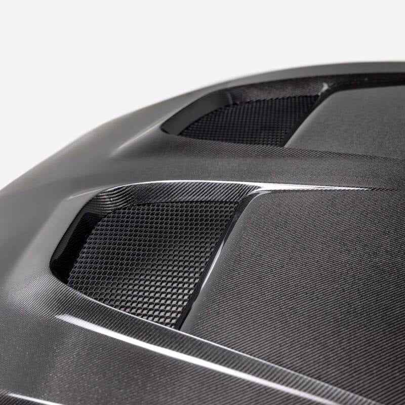 Anderson Composites 2024 Ford Mustang Type - GTD Double Sided Carbon Fiber Hood - My Store