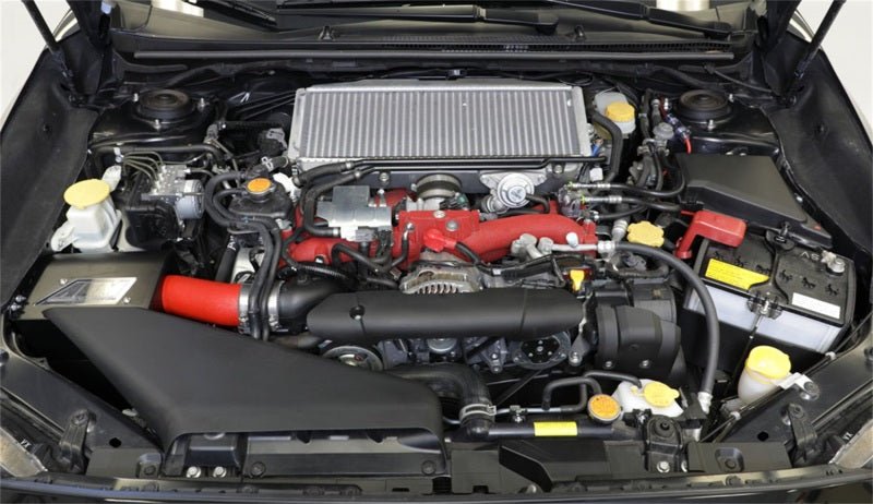 AEM 2018 Subaru WRX STI 2.5L H4 F/I Cold Air Intake System - Wrinkle Red - My Store