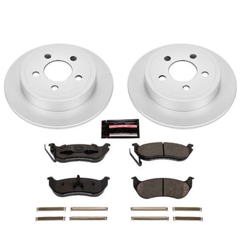 compare product Power Stop 03-07 Jeep Liberty Rear Z17 Evolution Geomet Coated Brake Kit