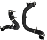 aFe BladeRunner 15 - 20 VW GTI (MKVII) L4 - 2.0L (t) Aluminum Hot and Cold Charge Pipe Kit Black - My Store