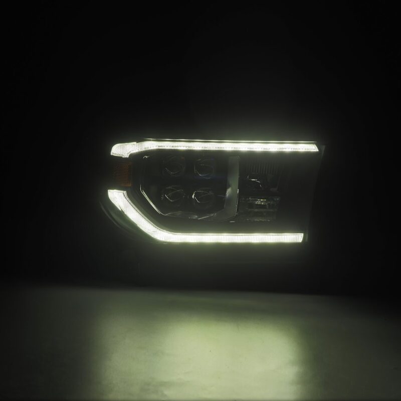 AlphaRex 07 - 13 Toyota Tundra / 08 - 17 Sequoia NOVA LED Proj HL Black w/Actv Light Seq. Sig + DRL - My Store