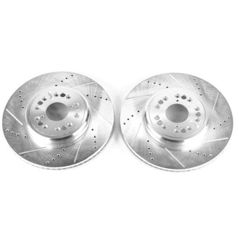 compare product Power Stop 95-00 Lexus LS400 Front Evolution Drilled & Slotted Rotors - Pair