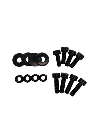 compare product Sparco Seat Hardware Spacer Kit Bottom Mount - Black Zinc