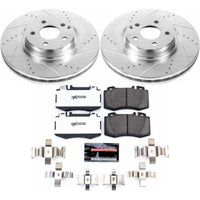 Power Stop 07 - 09 Mercedes - Benz E350 Front Z26 Street Warrior Brake Kit - My Store