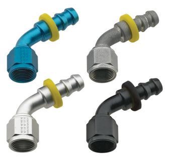 compare product Fragola -6AN Push-Lite End 60 Degree - Black