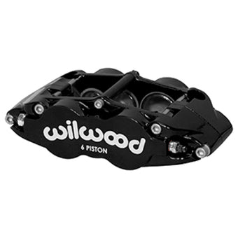 compare product Wilwood Caliper Narrow Superlite 6R LH Black 1.62in / 1.12in / 1.12in Pistons 1.10in Disc