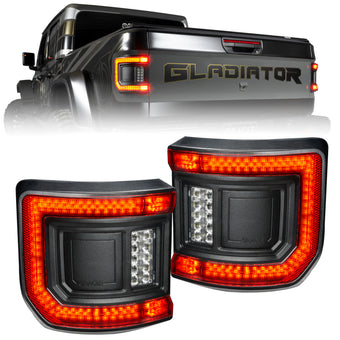compare product Oracle 2020+ Jeep Gladiator JT Flush Mount LED Tail Lights - Tinted Lens