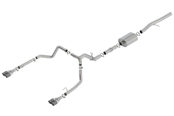 compare product Borla 19 Chevrolet Silverado/GMC Sierra 1500 6.2L SS ATAK Catback Exhaust - Carbon Fiber Tips