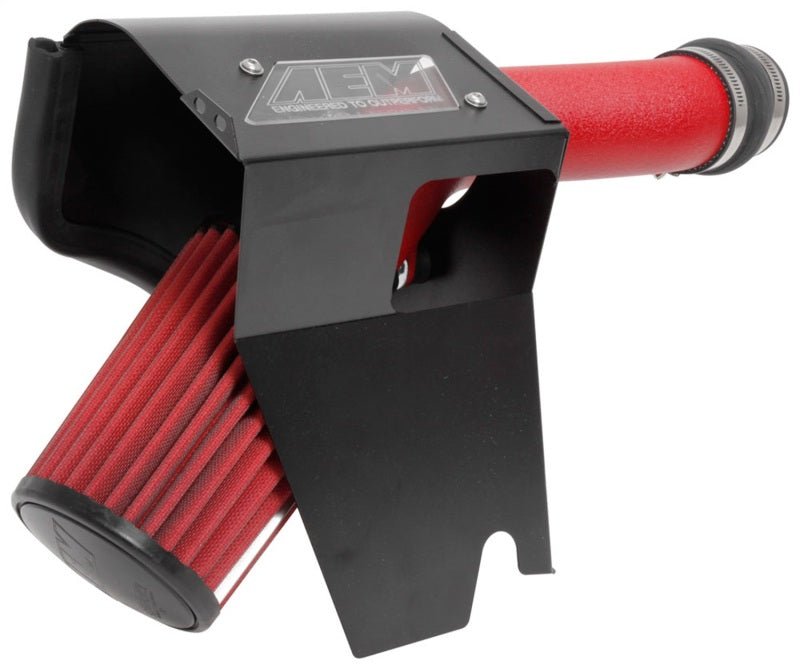 AEM 2018 Subaru WRX STI 2.5L H4 F/I Cold Air Intake System - Wrinkle Red - My Store