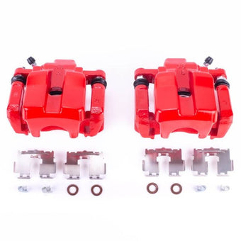 compare product Power Stop 09-10 Pontiac Vibe Rear Red Calipers w/Brackets - Pair