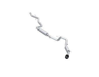 compare product MBRP 2024 Toyota Tacoma T304 Stainless Steel 3in Cat-Back Single Side Exit with Carbon Fiber Tip