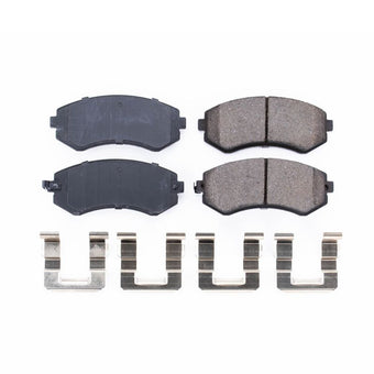 compare product Power Stop 89-96 Nissan 240SX Front Z17 Evolution Ceramic Brake Pads w/Hardware