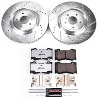 Power Stop 09 - 13 Infiniti FX50 Front Z26 Street Warrior Brake Kit - My Store