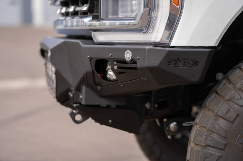 Addictive Desert Designs 2023+ Ford F - 250/F - 350 Bomber Front Bumper (w/ 3 Baja Designs LP6 Mounts) - My Store